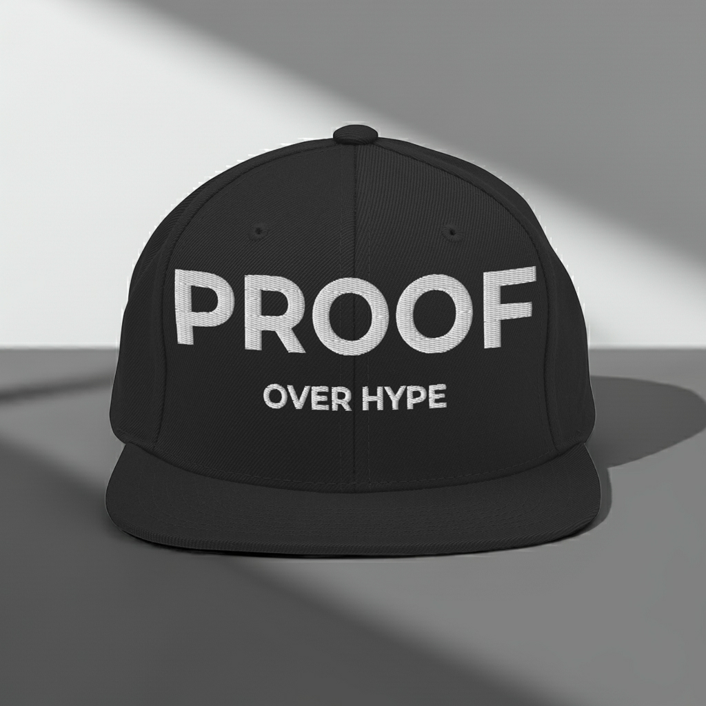 TheCapTribe™ Snapback – PROOF OVER HYPE